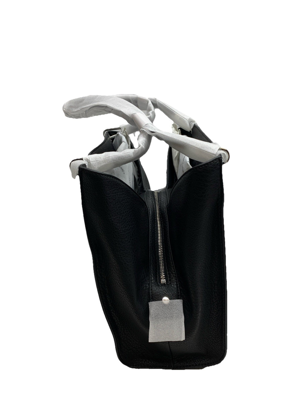Calvin Klein Garnet Reyna Novelty Triple Compartment Shoulder Bag Black H1JADDY2