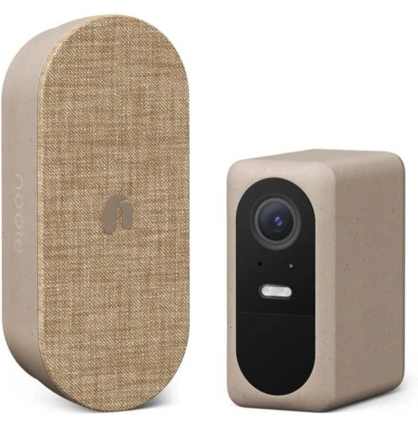 nooie Pro Cam, 2K Security Cameras Wireless Outdoor Spotlight Mic Night Vision