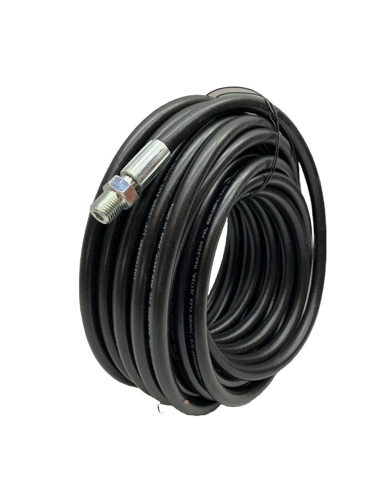 5500 PSI Sewer Jetter Kit 50 FT Drain Cleaning Hose for Pressure Washer 1/4