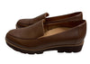 Vionic Women's Ava Wedge Loafer Brown Size 7W Slip-on Shoes Business Formal