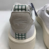 Lacoste Women's Carnaby Platfrom Sneaker White/Off White Lace-up Shoes Size 8.5