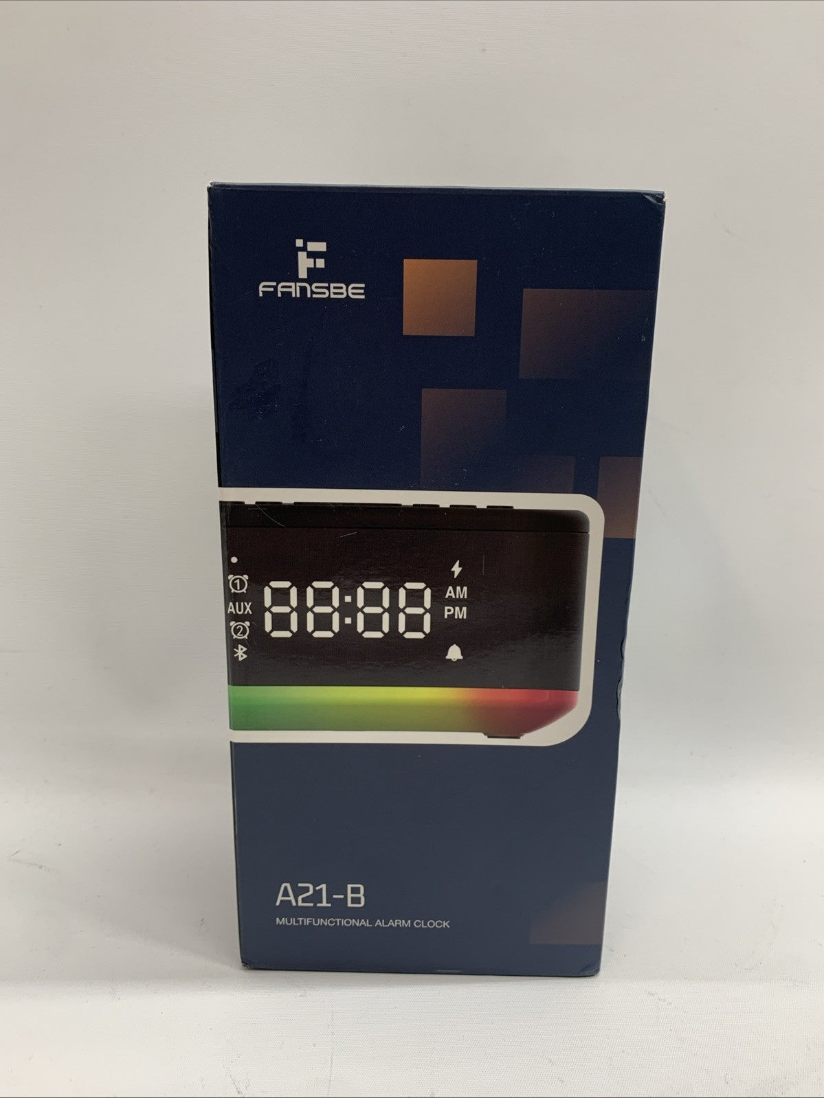 Alarm Clock Speaker Wireless Charger, Digital Alarm Clocks Bedrooms Bluetooth