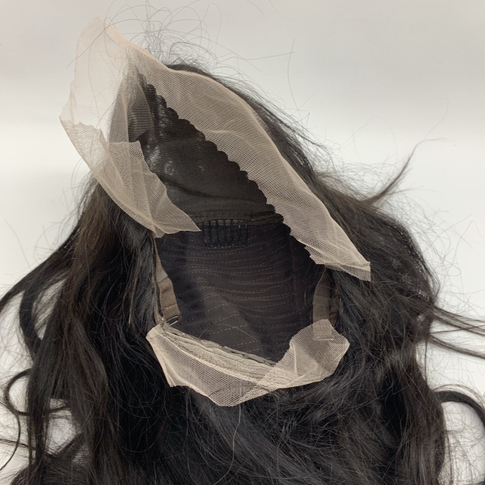 13x6 Women Lace Front Wigs Human Hair 200 Density Straight HD Lace 26 Inch Black