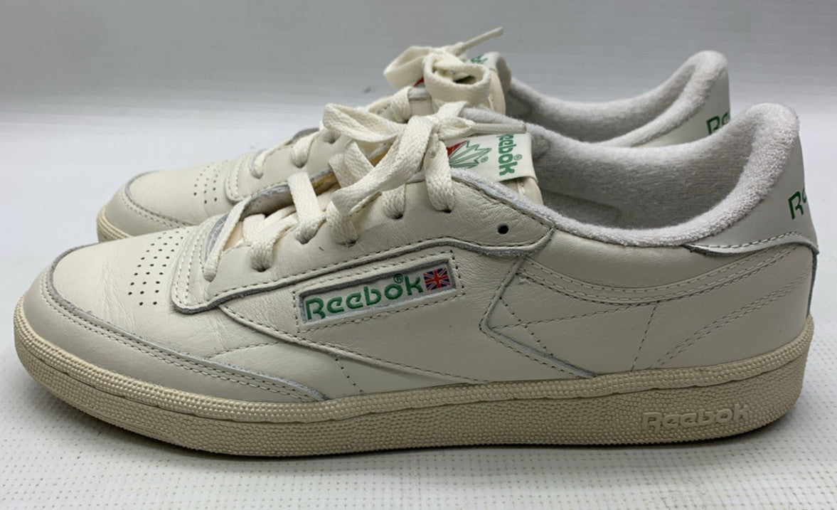 Reebok Club C 85 Vintage DV6434 Sneaker Unisex White Leather Tennis Shoes 9.5