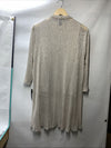 R&M Richards Womens 3 Piece Set Pants Open-Front Blazer Size 12 Champagne 445786