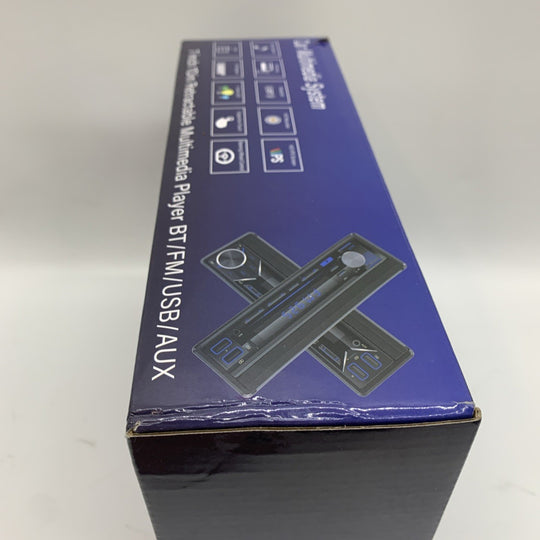 Single 1Din Car Stereo Radio Touch Screen Bluetooth Flip out Carplay Android GAA