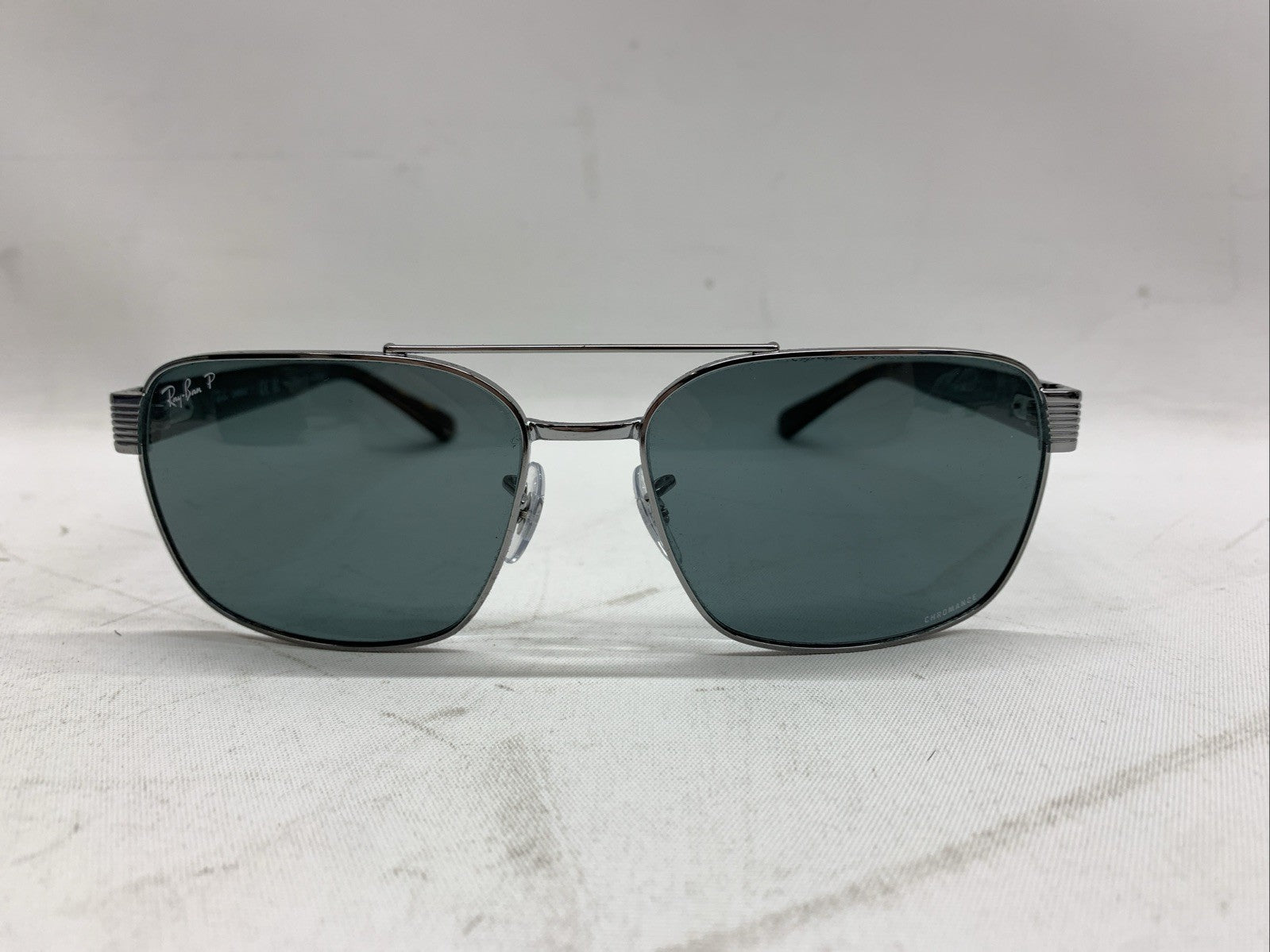 Ray-Ban Sunglasses 0RB3751CH Polish Gunmetal Polar Light Blue 145/61 004/3R E645