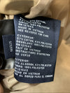 London Fog Women's British Khaki Hooded Double Breasted Trench Coat Size Large