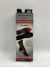 Physix Gear Sport Full Length Orthotic Soles Inserts Black/Red M7-9.5 W9-11.5