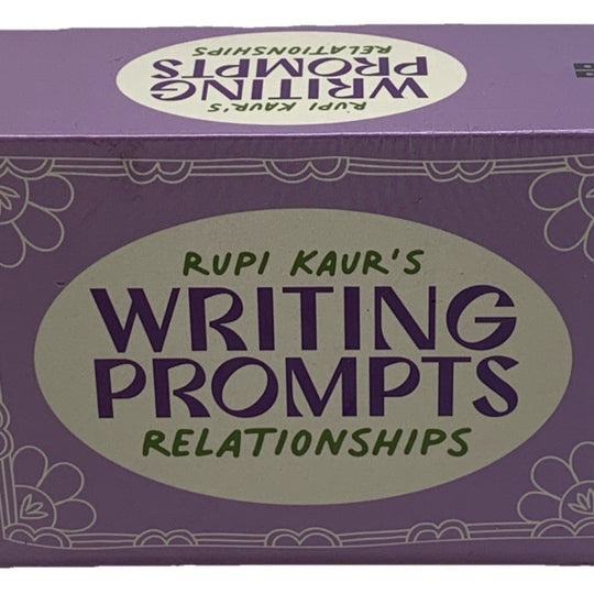 Rupi Kaur's Writing Prompts Relationships Card Deck for Connection & Creativity