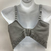 Kindred Bravely Gray Hands Free Pumping & Nursing Sports Bra Size XL Seamless