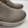 SKECHERS GoWalk GOGA Max GEN 5 Beige Mesh Slip-on Comfort Walking Shoe Women’s 8