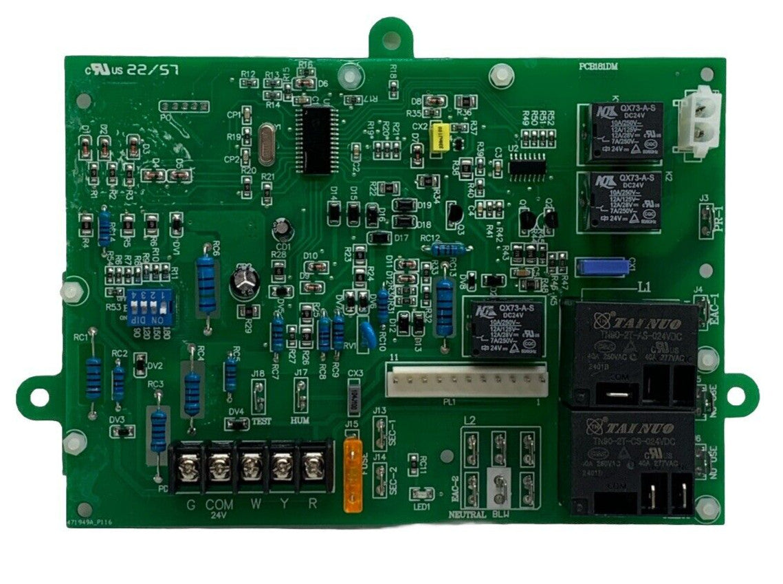 Furnace Control Board Gas Valve Ignitor Blower Motor inducer for Carrier ICM282Q