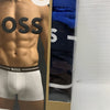 Hugo Boss Men's Bold Boxer Trunks Medium Organic Cotton Blue Navy Black - 3 Pack