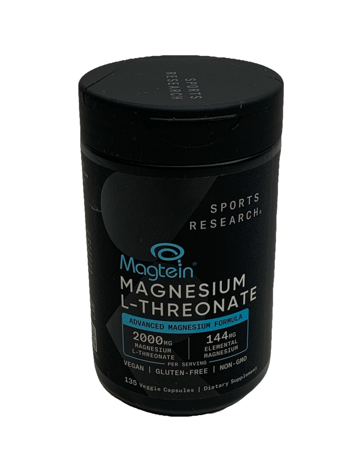 SR Magtein® Magnesium L-Threonate for Memory Focus Cognition 2000mg 135 Capsules