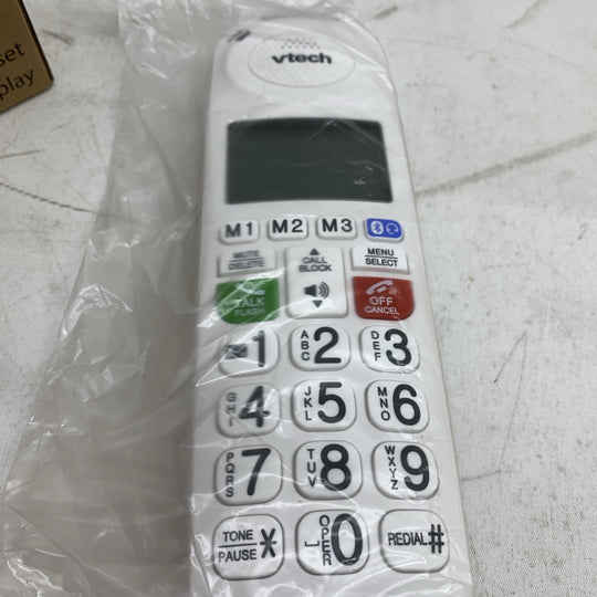 VTech SN5107 Amplified Accessory Cordless Handset w/Big Buttons & Large Display