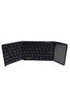Full-size Folding Wireless Keyboard w/Touchpad Windows/IOS/MacOS/Android Black