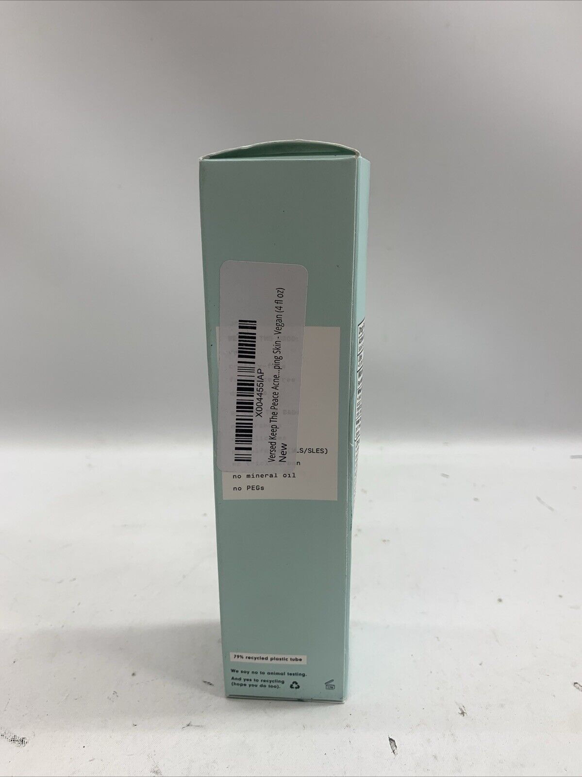 Versed Keep The Peace Acne- Calm Cream Cleanser 4 fl. oz Non-Drying Foaming