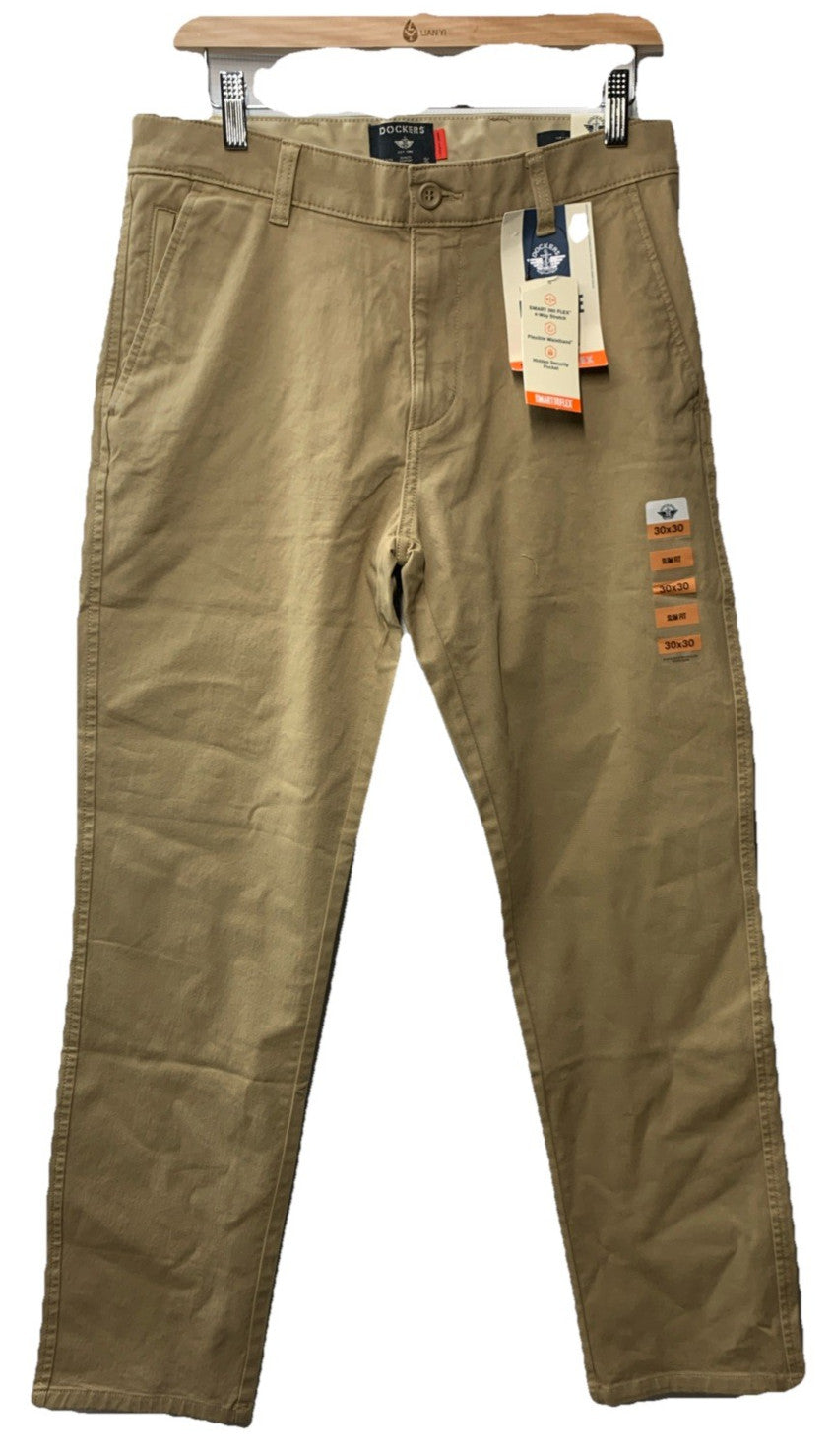 Dockers Men's Slim Fit Ultimate Chino Long Pants with Smart 360 Flex Size 30x30