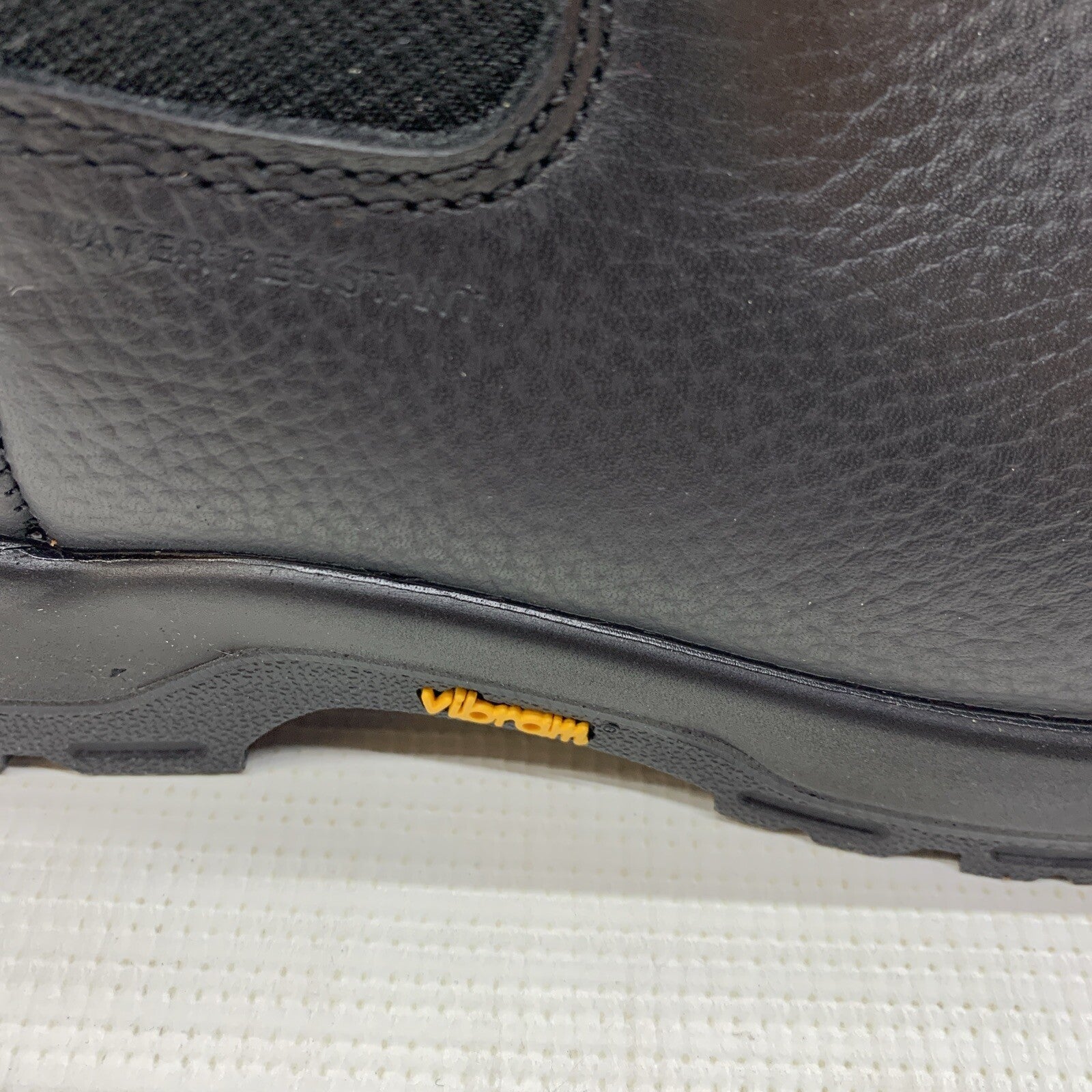 MWork Romeo Men's Steel Toe Ankle Slip-on Work Boots Black Size 10 MW2301-11
