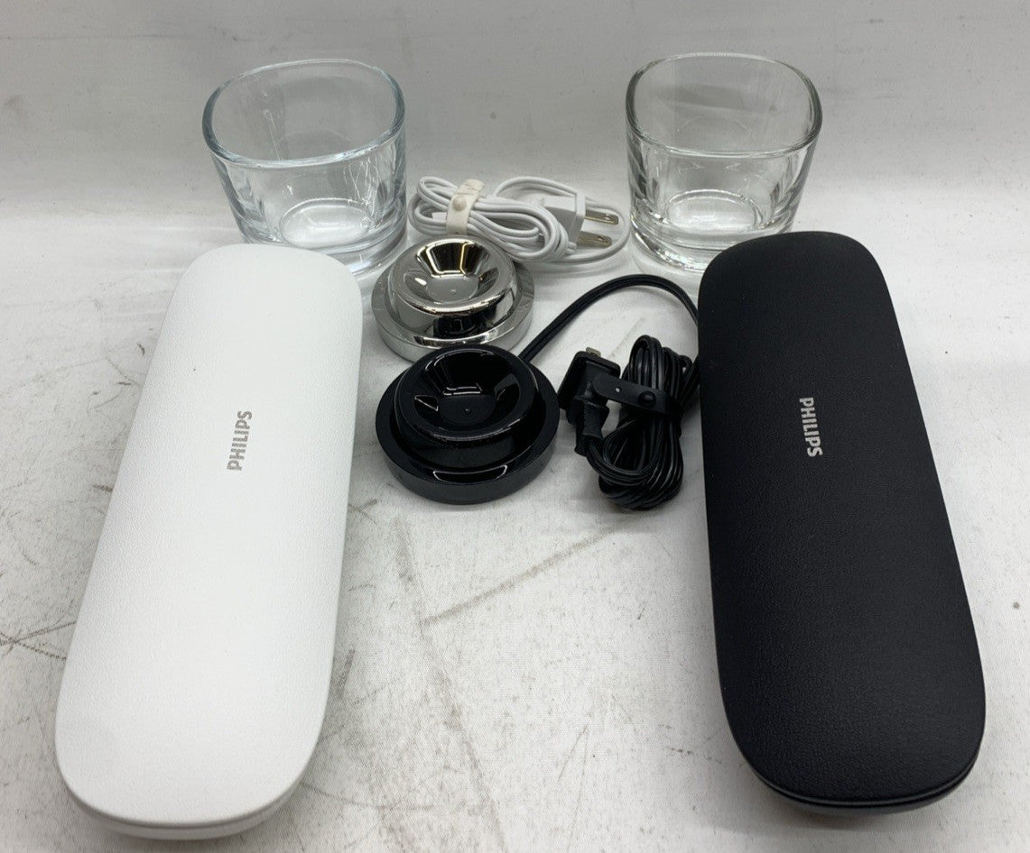 Philips Sonicare Toothbrush Case Cup Charging Base Only - NO HANDLE FOR PARTS