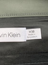 Calvin Klein Men's Asphalt Stretch Cotton Infinite Flex Chino Shorts Size 38W 9L