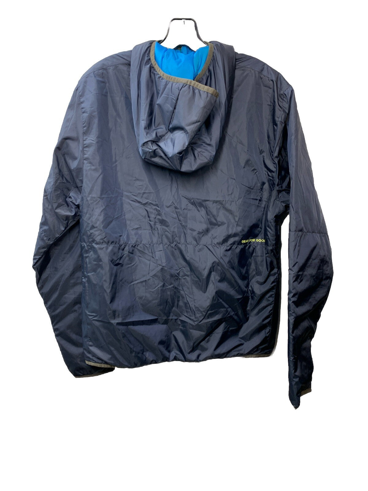 Cotopaxi Men's Reversible Teca Calido Hooded Jacket Sink Swim Small Long Sleeve