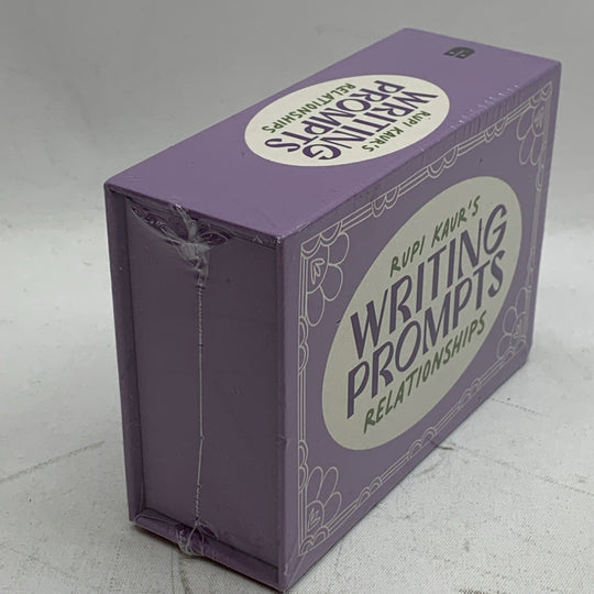 Rupi Kaur's Writing Prompts Relationships Card Deck for Connection & Creativity