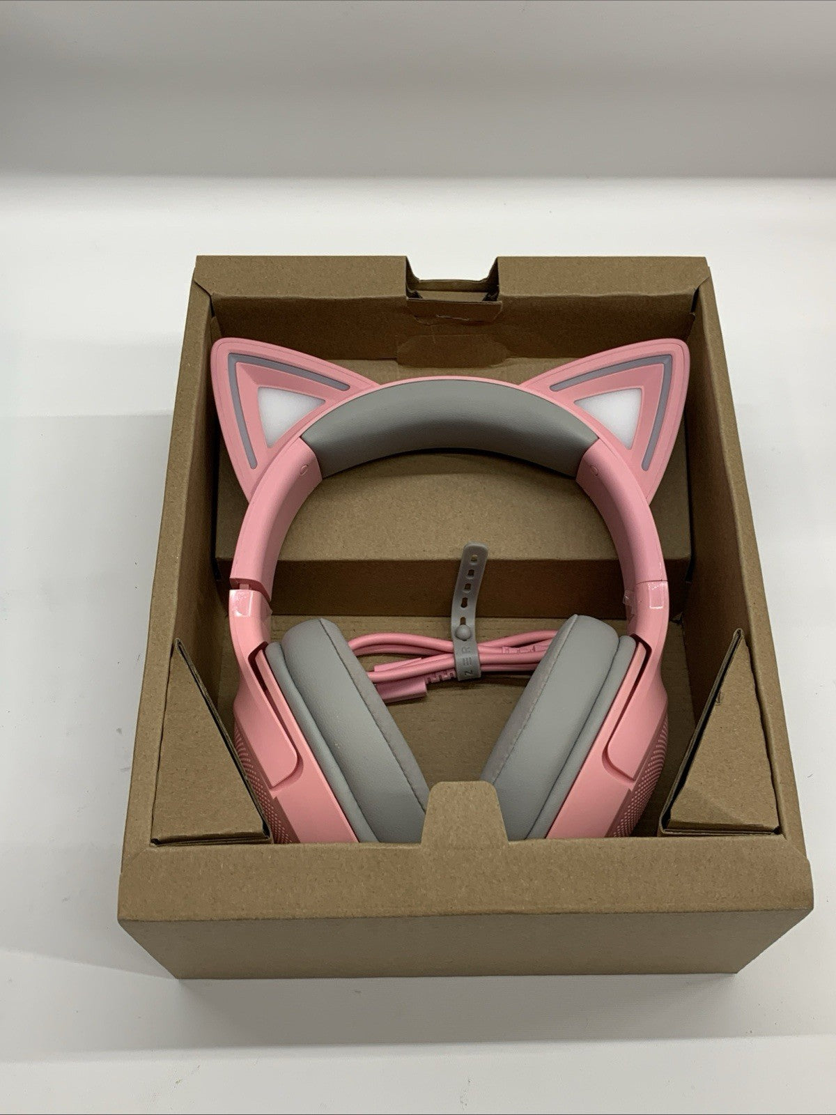 Razer Kraken BT Kitty Edition 40mm Chroma Bluetooth Headset - Quartz Pink (Used)