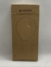 Navaris Wooden Beach Rackets Set Includes 2 Paddles and 2 Balls Red Outdoor