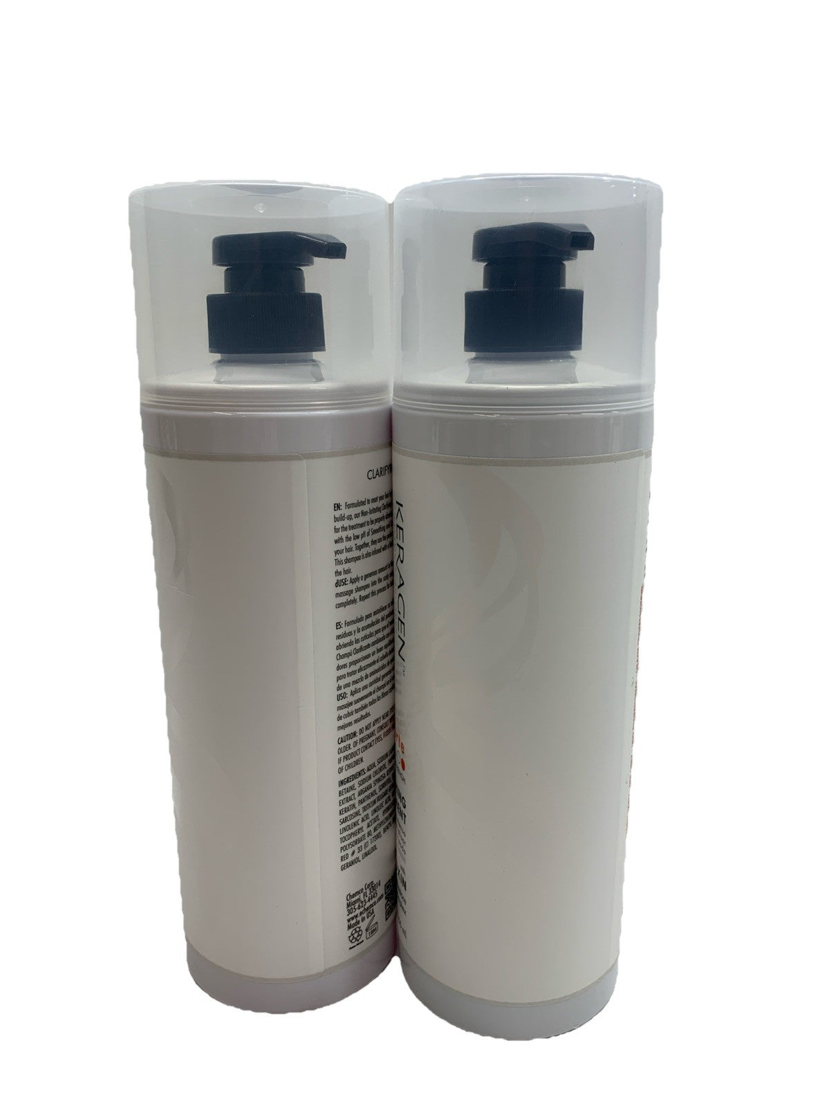 Keragen Keratin Clarifying Shampoo & Smoothing Treatment Forte 32 fl oz - 2 Pack