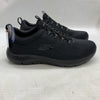 Skecher Summits-Louvin 232186/BBK Shoes Black Size 8 Slip-on Sneaker Lightweight