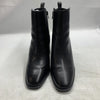 ALDO Womens Hay Ankle Boot Black Size 10 B HAY-001 001-043 Block Heel Almond Toe