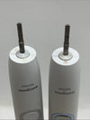 2 Philips Sonicare Optimal Clean Electric Toothbrush HX686W w/Case Charger USED