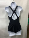 Speedo PowerFlex One Piece Black Powerflex Swimsuit Women Ultraback 8 Swimwear