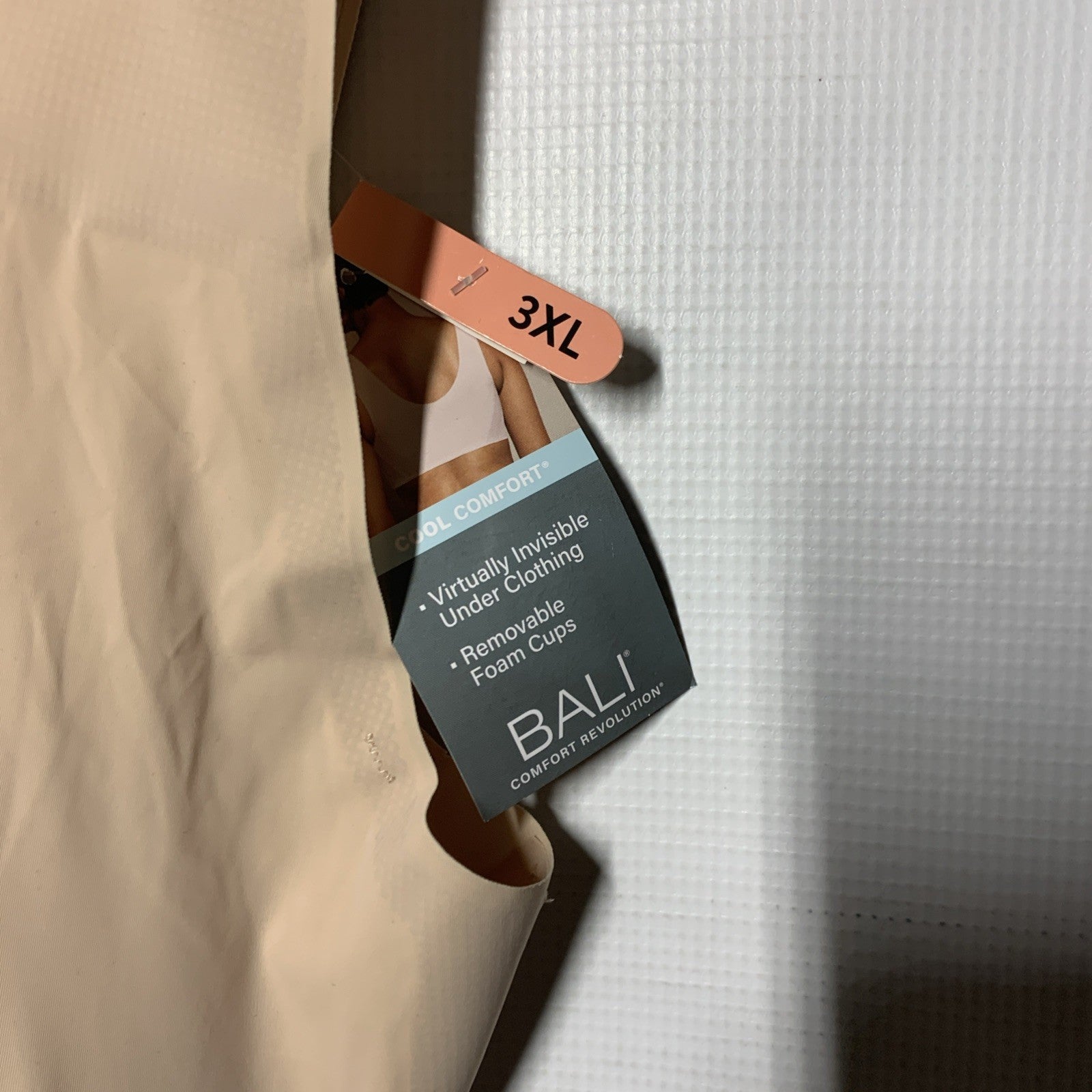 BALI Cool Comfort Revolution Easylite T-Shirt Bra Seamless Pullover Size 3XL