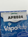 Vicks Vaporub Ointment 1.76oz Cough Suppressant Topical Analgesic Oitment 3 Pack