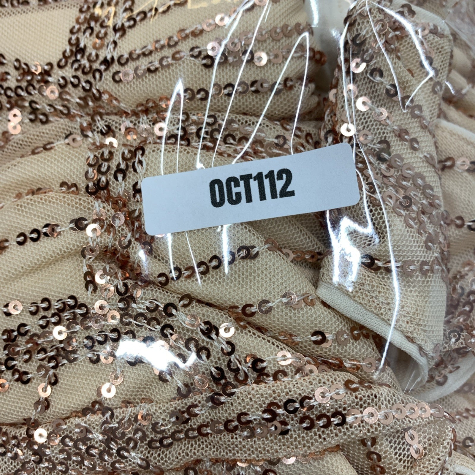 Gold sequin mother of the bride dress by The Family Flips, formal size 18, elegant gown for wedding or special occasion.
