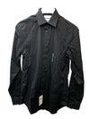Calvin Klein Men's Slim Fit Non-Iron Herringbone Dress Shirt - Size 14, 32/33, S