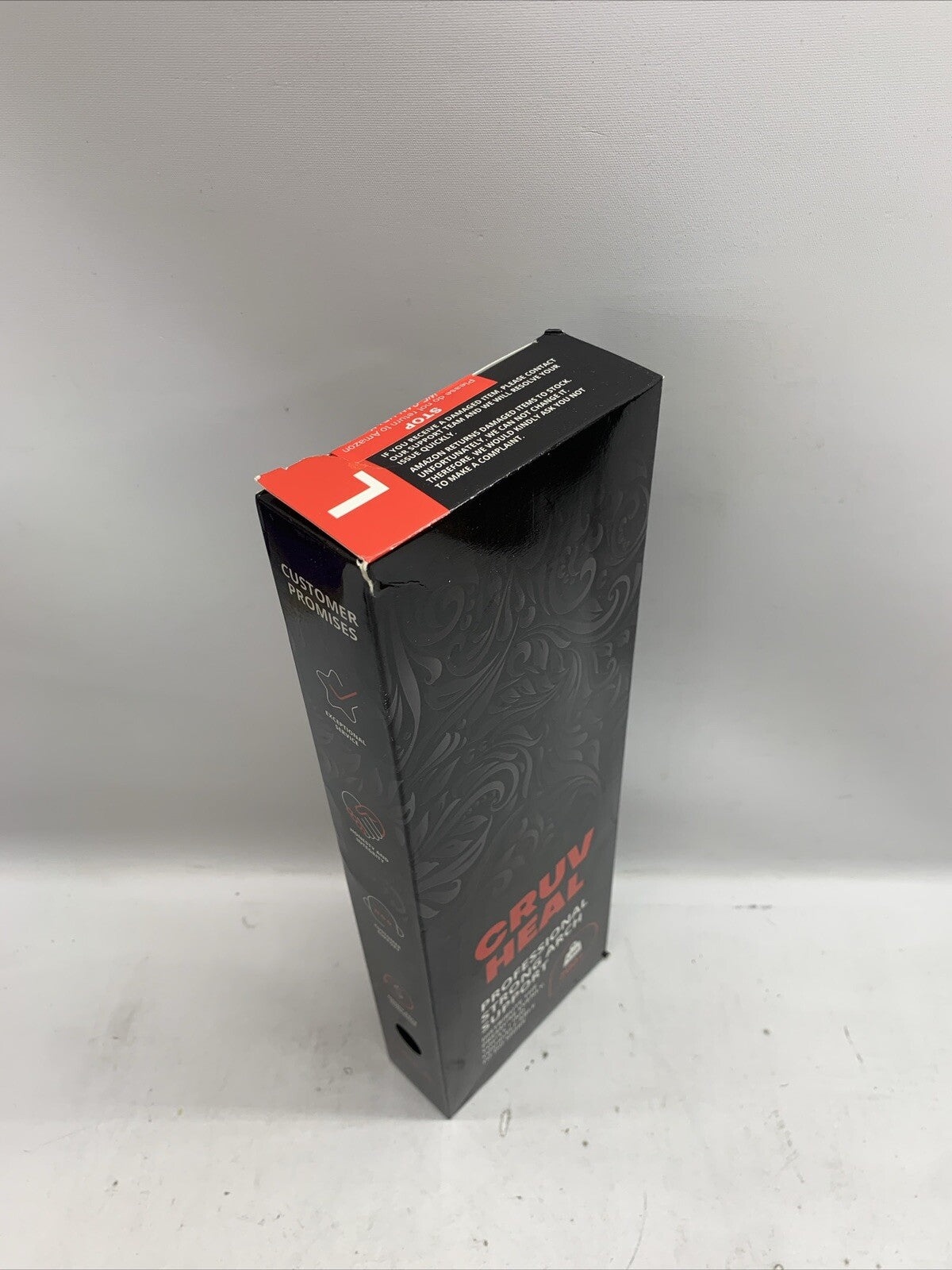 Cruv Heal Prof Strong Arch Support Insoles Men Women (M 9-10.5, W 10-11.5) NEW