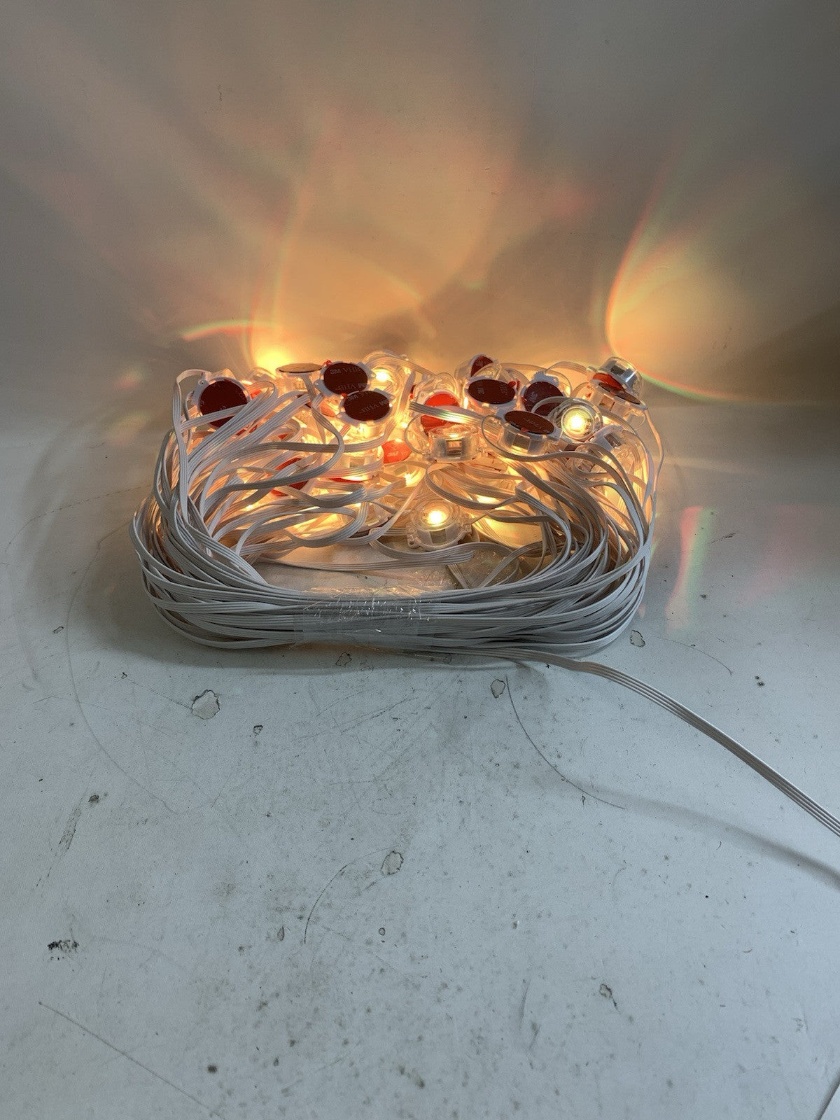 100FT Permanent Outdoor Lights, RGB LED Eaves Lights with APP/Remote Control