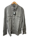Joe's Jeans Mens Button-up Long Sleeve Shirt Collared Neck with Pocket Size XXL