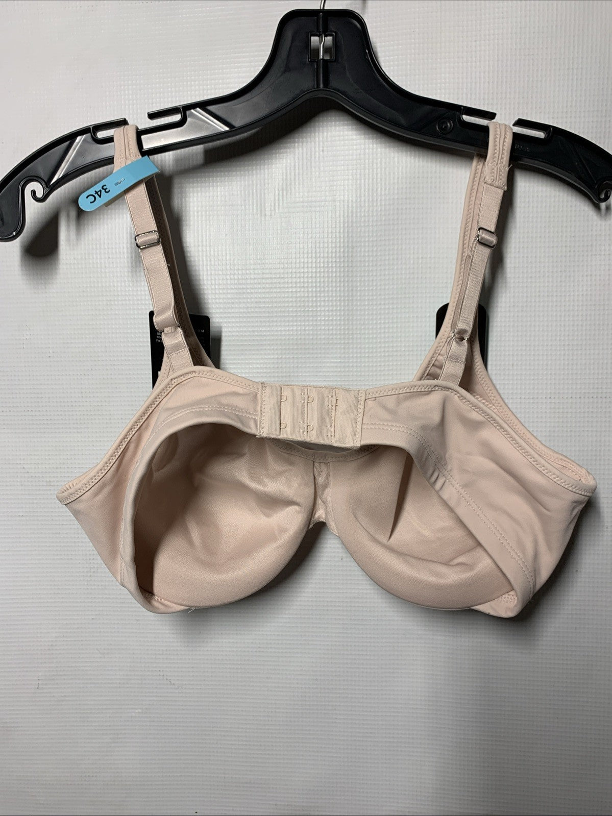 Bali Women's 3385/W385 silky-smooth lining comfort underwire minimizer bra in 34C, with seamless cups and adjustable straps.