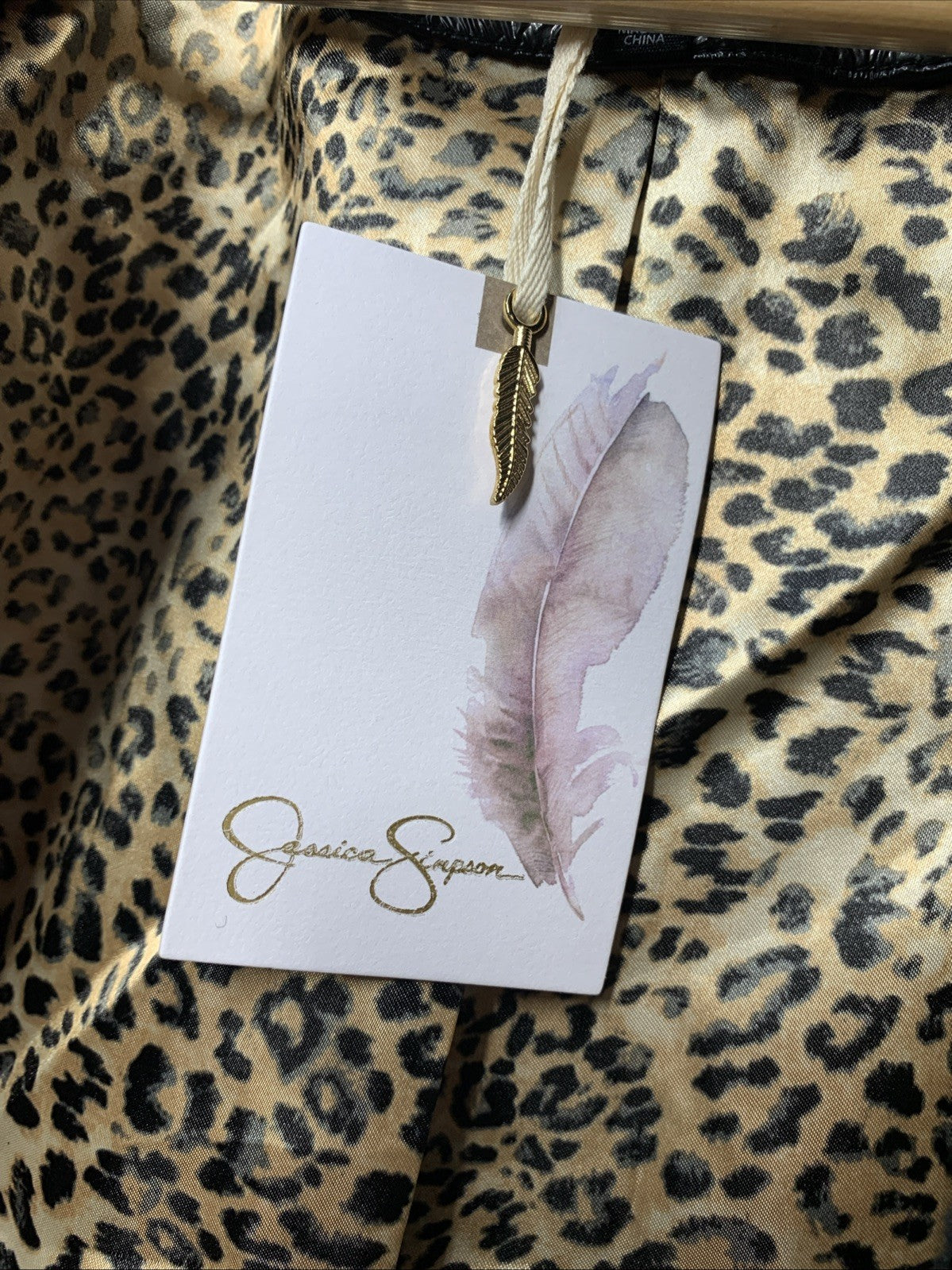 Jessica Simpson Women Winter Coat Sherpa Full Length Single Breast Size M Black