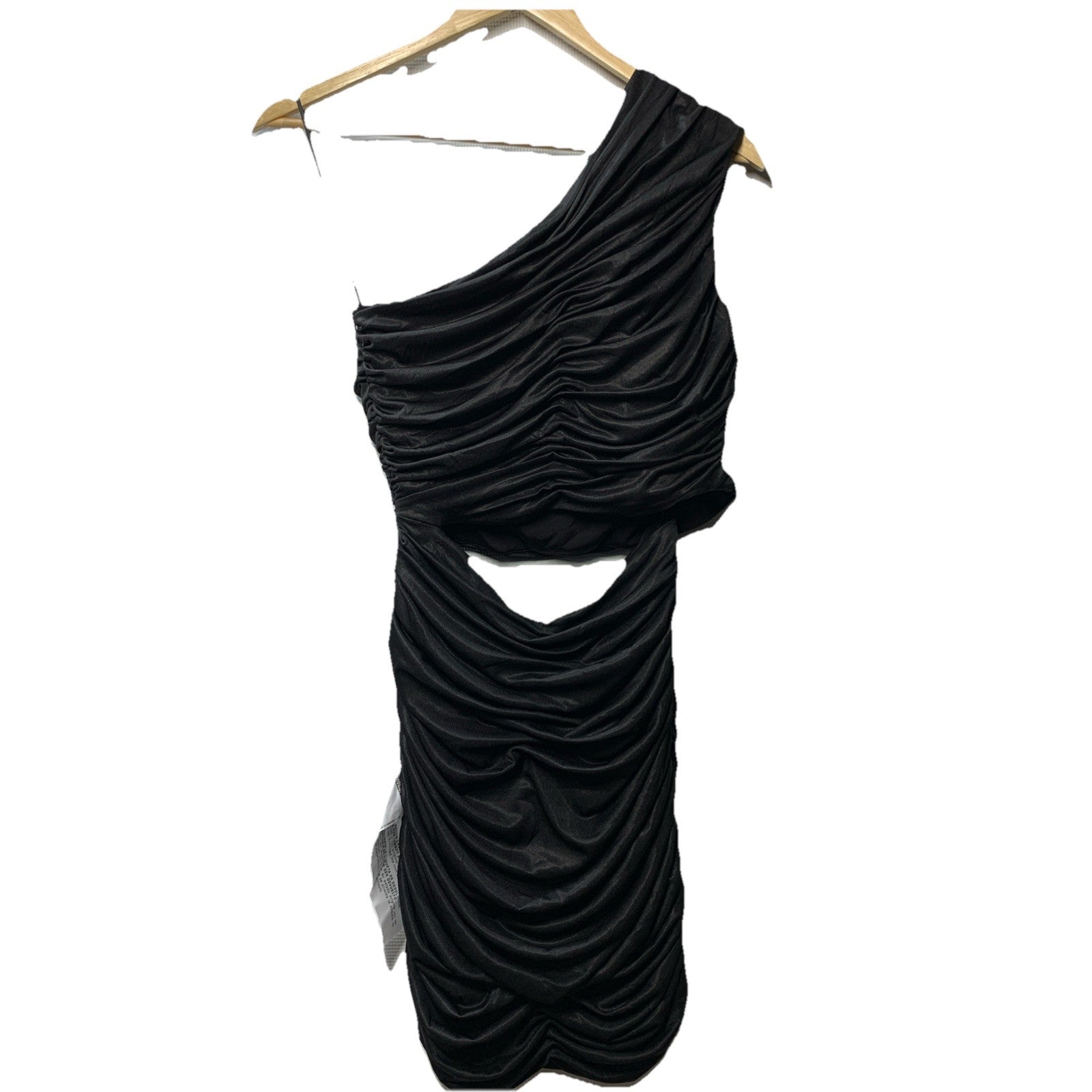 Dress the Population Women's Roxanne Bodycon Party Mini Dress Black Size Medium