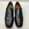 Clarks Mens Tilden Free Loafer Black Leather Size 8.5 Formal Business Shoes