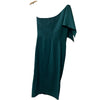 Dress the Population Tiffany One Shoulder Bow Detail Midi Sheath Dress Medium