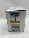 Solar Ultrasonic Animal Repellent Outdoor Cat Deterrent Infrared Sensing 2 Pack