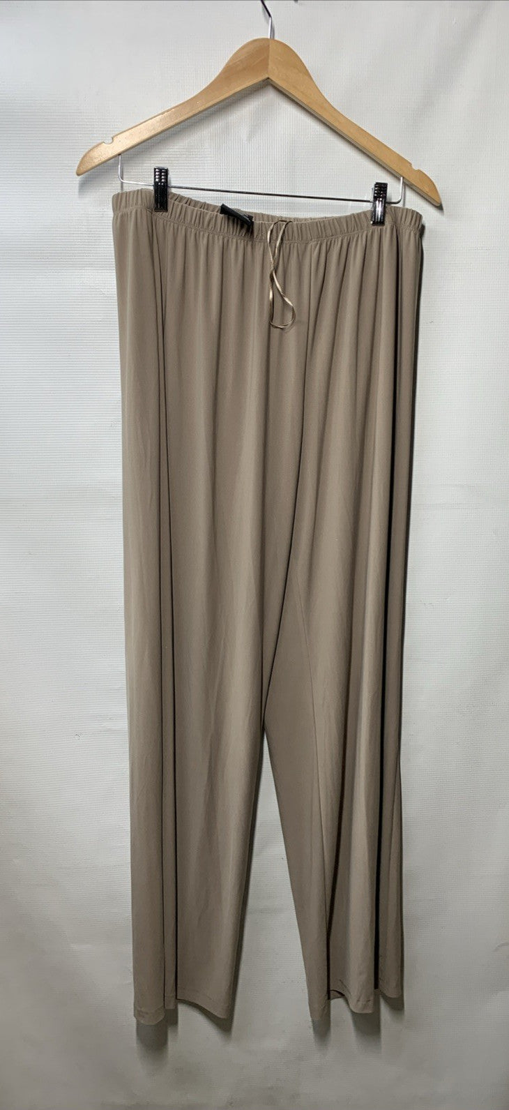 R&M Richards 3-Piece Lace Tank Top and Pant Set with Sheer Lace Jacket Size 16W