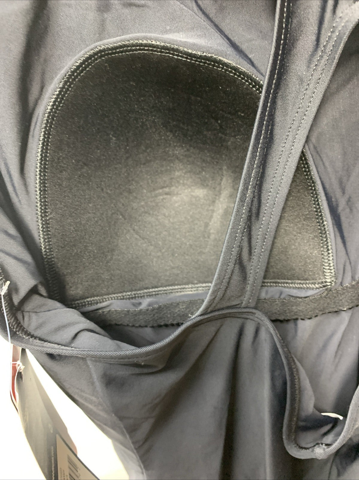 Speedo Plus Moderate Ultraback Black Swimsuit Padded One Piece Women's Size 22